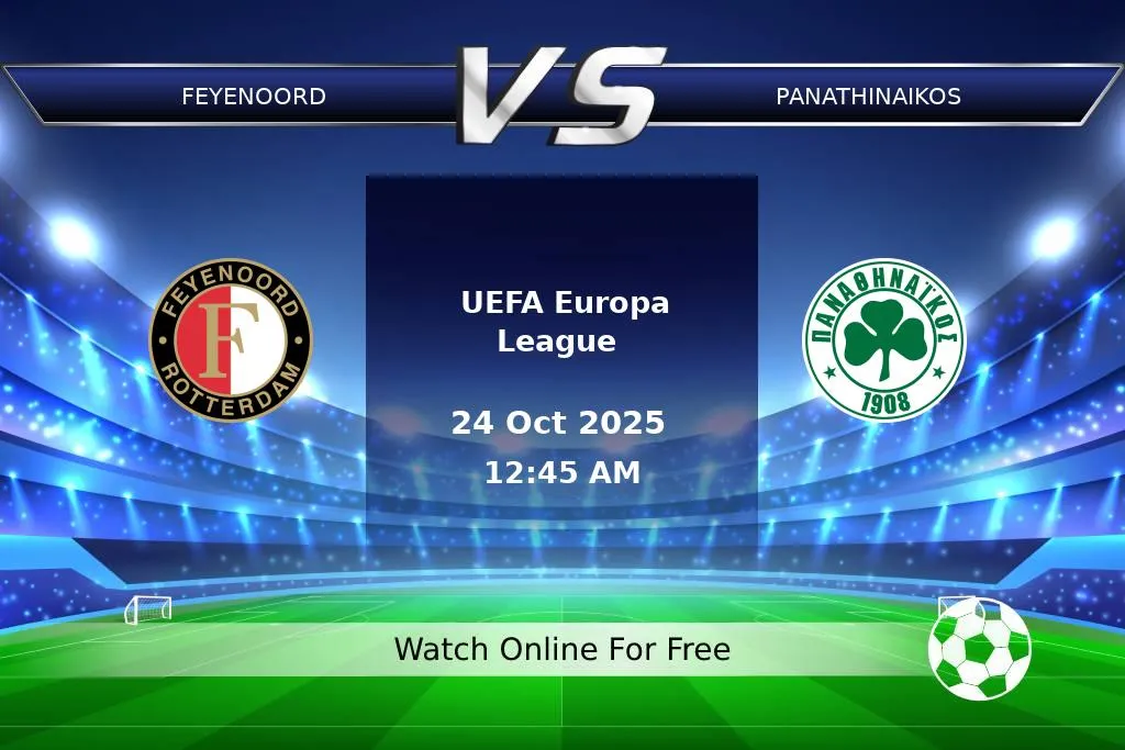 Prediction Feyenoord vs Panathinaikos UEFA Europa League 2025