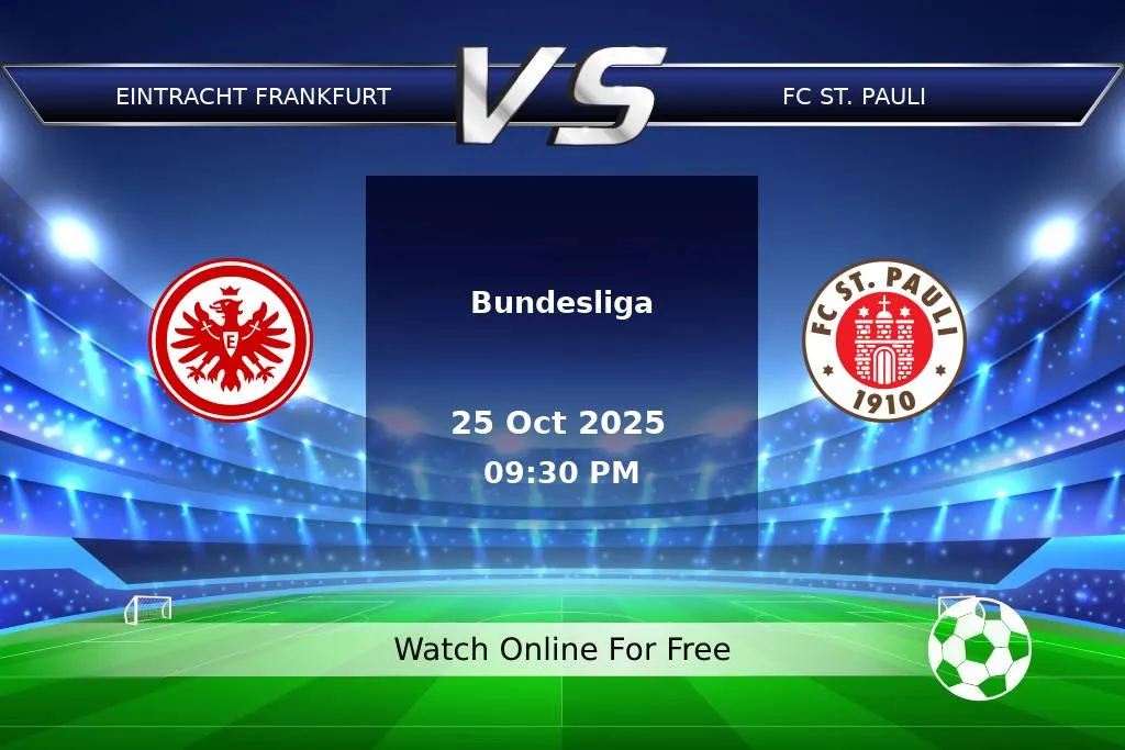Prediction Eintracht Frankfurt vs FC St. Pauli Bundesliga 2025