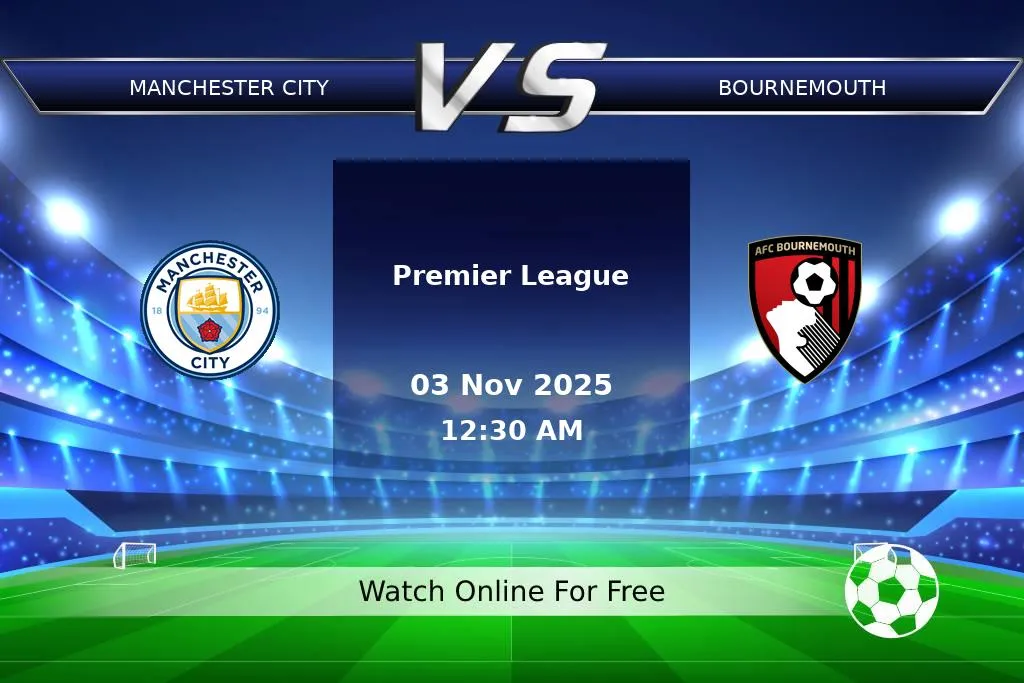 Prediction Manchester City vs Bournemouth Premier League 2025