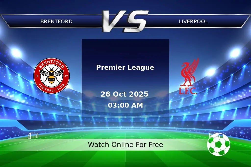 Prediction Brentford vs Liverpool Premier League 2025