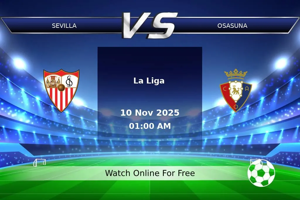 Prediction Sevilla vs Osasuna La Liga 2025
