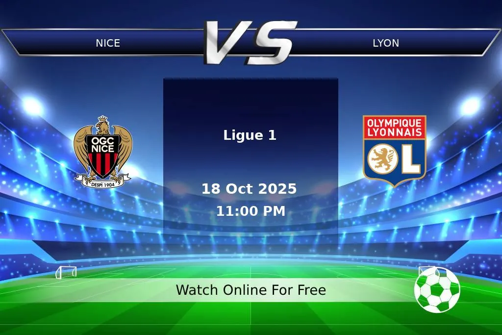 Prediction Nice vs Lyon Ligue 1 2025