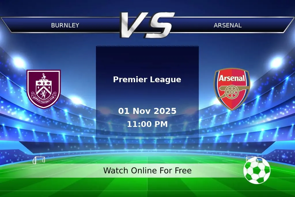 Prediction Burnley vs Arsenal Premier League 2025