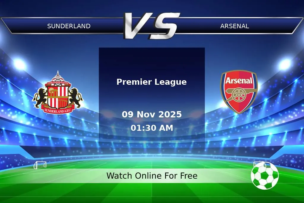 Prediction Sunderland vs Arsenal Premier League 2025