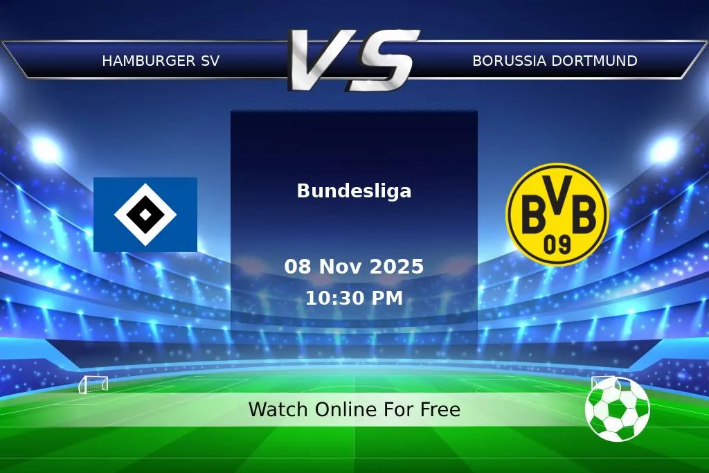 Prediction Hamburger SV vs Borussia Dortmund Bundesliga 2025