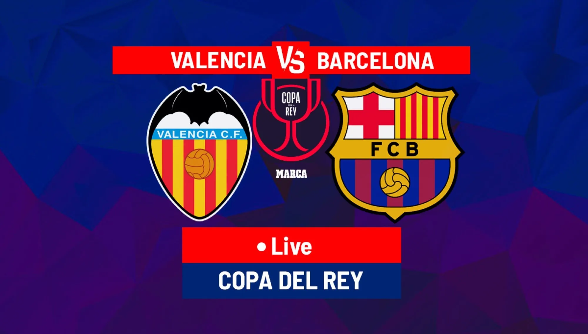 Valencia vs Barcelona Results in the 2024-2025 Copa del Rey Quarterfinals: 5-0 Goal Party, Blaugrana Wins Ticket to the Semifinals