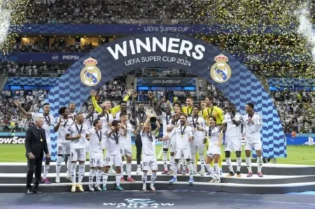 Real Madrid Win 2024 UEFA Super Cup with 2-0 Win over Atalanta