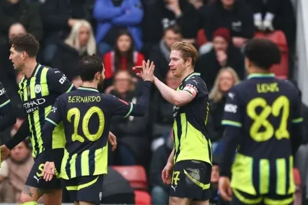 Manchester City Advance to FA Cup Round of 16 After Defeating Leyton Orient