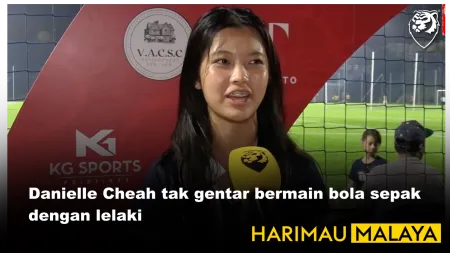 Danielle Cheah Not Afraid to Play Football with Men