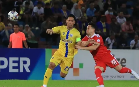 Super League: Darren Lok's Two Penalties Save Sabah, Tie Sri Pahang